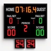 Profesyonel LED Skorbord ve Spor Panoları | Futbol, Basketbol, Halı Saha, Okul Tipi Skorbord