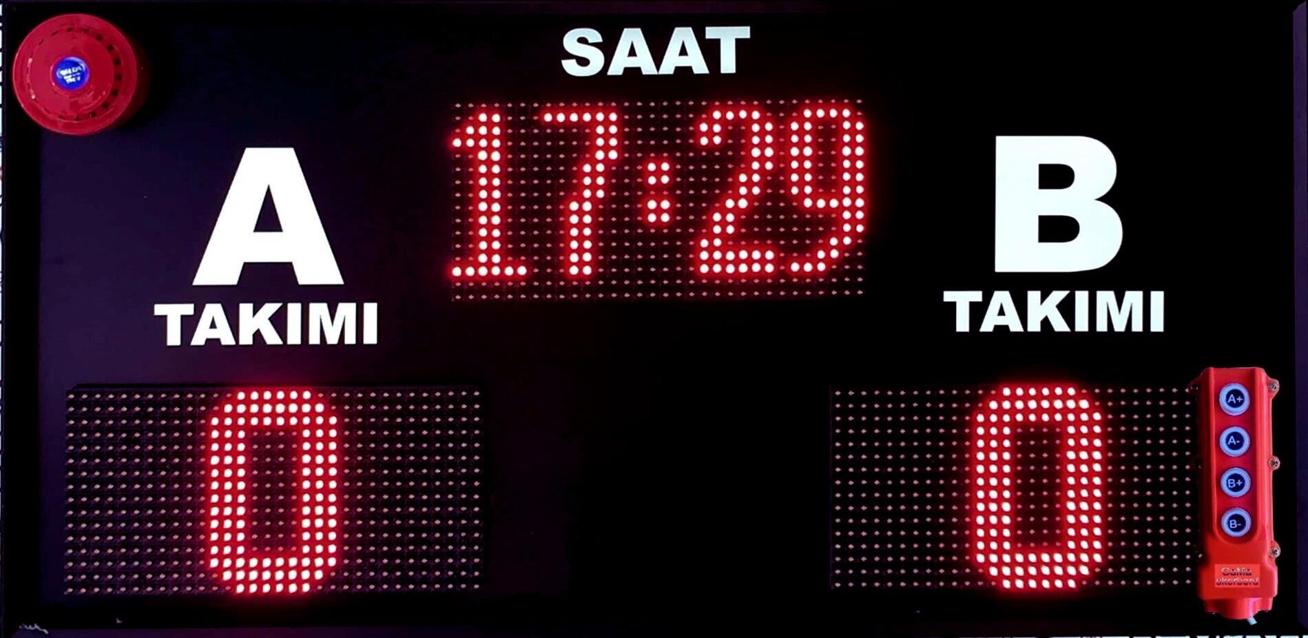 100x50 CM Halı Saha Skorbordu