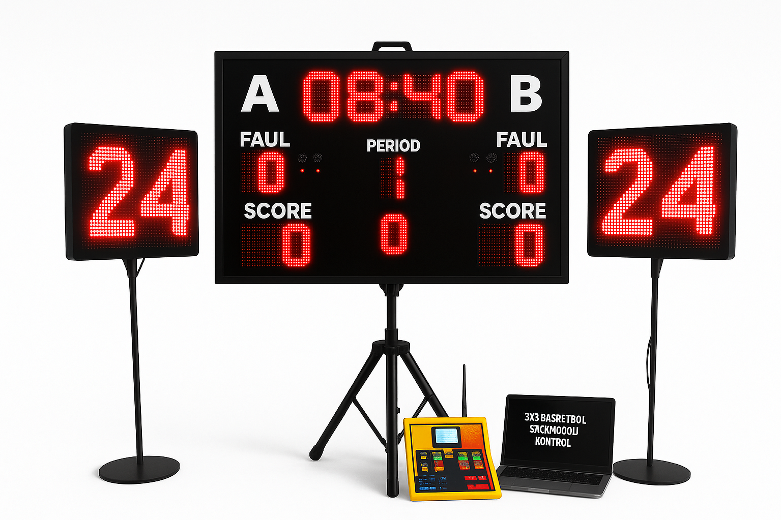 120x100 CM Full Mobil Turnuva Seti | Skorbord