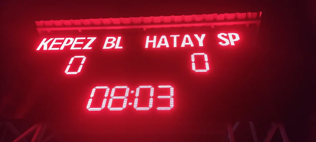 600x400 CM  Stadyum Skorbordu