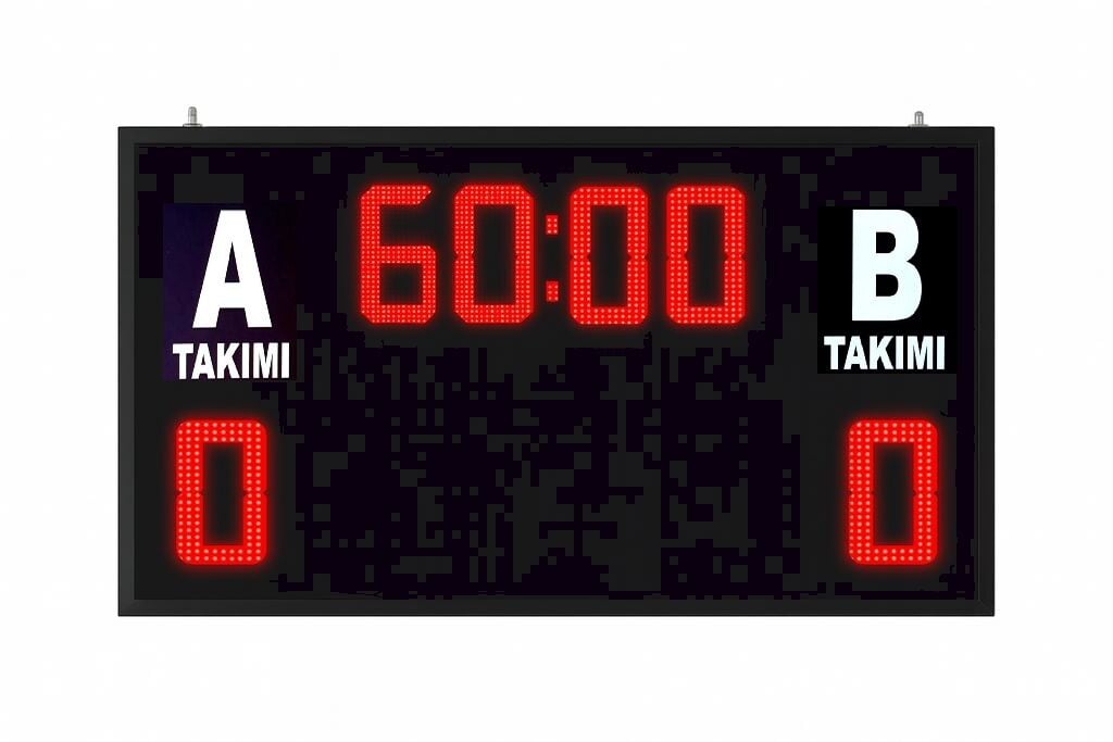 120x100 CM Profesyonel Halı Saha Skorbordu