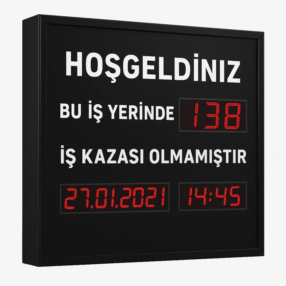 Kazasız İşgünü Panosu